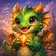 A vibrant and expressive cartoon animal avatar featuring a friendly fox with bright colors, perfect for user reviews.